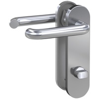 BASI Kurzschild-Garnitur - ZB 3800 - Edelstahl - Lochung