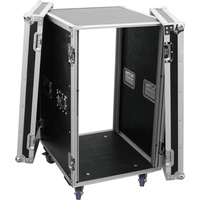 Roadinger Verstärkerrack PR-2ST, 18HE, 57cm mit Rollen