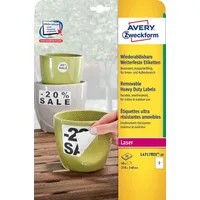 Avery Zweckform L4717REV-20 Folien-Etiketten 210 x 148 mm Polyester-Folie