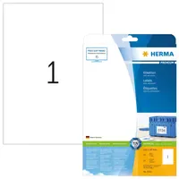 Herma Etiketten 5065 weiß 210,0 x 297,0 mm