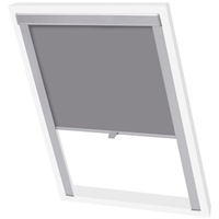 VidaXL Verdunkelungsrollo Grau CK02