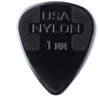 Dunlop Nylon Standard schwarz, 1,0 mm, 72/Beutel