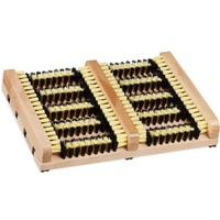 Relaxdays Schuhabstreifer braun 26,0 x 36,0 cm