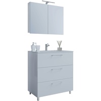 VCM my bath Badmöbel-Set Schubo 914354 weiß 60,0 x