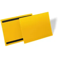 Durable Kennzeichnungstasche A4 quer, gelb