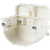 METZ CONNECT BTR NETCOM Halter m.Trennschale f.T-Nut 50mm Tr-Sch