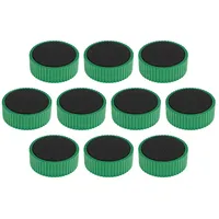 Magnetoplan Magnet D34mm VE10 Haftkraft 2000 g grün