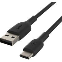 Belkin USB-C/USB-A Kabel 2m PVC, Schwarz