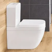 Grohe Euro Ceramic Stand-WC, mit Aufsatz-Spülkasten mit WC-Sitz 39462000
