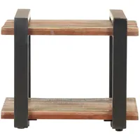 VidaXL Nachttisch 50x40x40 cm Recyceltes Massivholz
