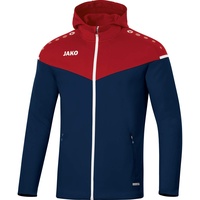 Jako Champ 2.0 Kapuzenjacke Damen marine/chili rot 38