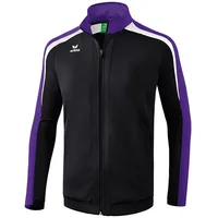 Erima Liga Line 2.0 Trainingsjacke Kinder black/dark violet/white 164