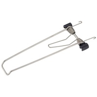 Racktime Federklappe Clampit für Modelle Lightit, edelstahl, Ø: 10
