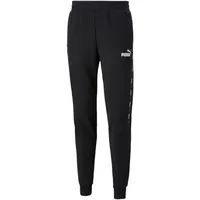 Puma Ess+ Metallic Tape Jogginghose Herren black 4XL