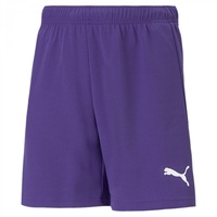 Puma teamRISE Shorts Kinder prism violet/white 140