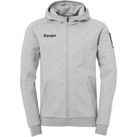 Kempa STATUS Kapuzenjacke grau melange | Grau