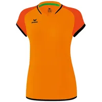 Erima Zenari 3.0 kurzarm Trainings-Top Damen orange/mandarine/black 40