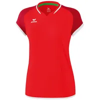 Erima Zenari 3.0 kurzarm Trainings-Top Damen red/ruby red/white 48
