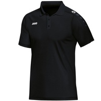 Jako Classico Polo schwarz 164
