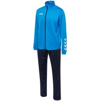 Hummel Promo Poly Trainingsanzug Herren diva blue/marine S