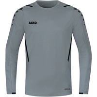 Jako Challenge Sweatshirt steingrau/schwarz S