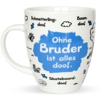 SHEEPWORLD Tasse Ohne Bruder ist alles doof