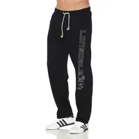 Lonsdale Herren Bukser nederdel Stonesfield Schwarz, XL