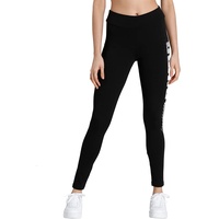 Puma Essentials Graphic Leggings Damen black S