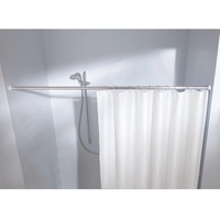 KLEINE WOLKE Duschvorhangstange 125 - 220 cm silber