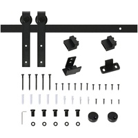Homcom Schiebetürsystem für Holzschiebetür 183 x 0,6 x 18