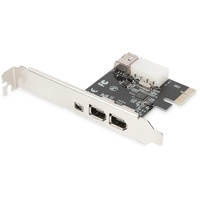 Digitus PCI Express Karte, Firewire 1394a (3+1 Port)
