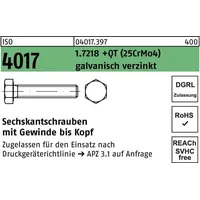 Bufab ISO 4017 Sechskantschraube VG entspr. DGRL M24x90 1.7218