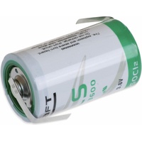 Saft Lithium-Batterie LS 33600-CNR, D, mit Z-Lötfahne, 3,6 V-,