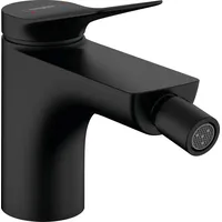 Hansgrohe Vivenis Bidetarmatur mit Zugstangen-Ablaufgarnitur, Ausladung 130 mm, 75200670