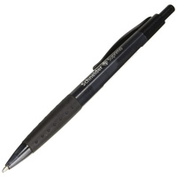 Schneider Kugelschreiber Suprimo schwarz/transparent, Schreibfarbe: schwarz, 1 St.