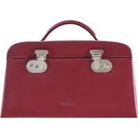Windrose Schmuckschatulle Merino Jewelry Case Red