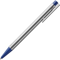 Lamy Kugelschreiber logo silber, Schreibfarbe: blau,