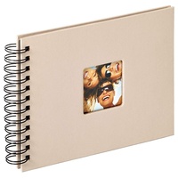 Walther design Fotoalbum sand 23 x 17 cm Spiralalbum