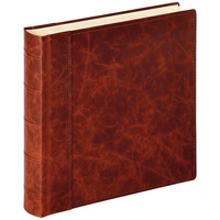 Walther design Fotoalbum braun 30 x 30 cm Leder