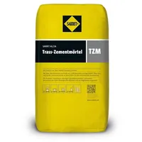 Sakret Trass-Zement-Mörtel TZM 0-4mm grau 30 kg Werktrockenmörtel mit