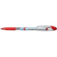 Schneider Kugelschreiber Slider Basic XB rot/transparent, Schreibfarbe: rot, 10