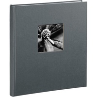 Hama Fine Art Buchalbum grau 29x32 50 weiße Seiten