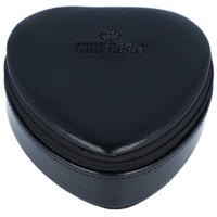 Windrose Schmuckschatulle Merino Moda Herzdose Black