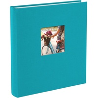 Goldbuch Bella Vista Fotoalbum Türkis, 60 weiße Seiten