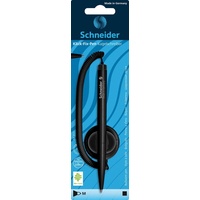 Schneider Kugelschreiber Klick-Fix-Pen schwarz Teleschnur an Klemmbacken