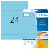 Herma Etiketten 4468 blau 70,0 x 37,0 mm
