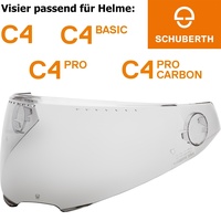 Schuberth SV5 VISOR LIGHTSMOK L C4 PRO/C4 Basic