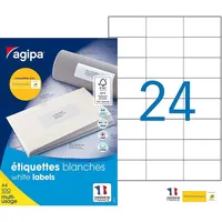 APLI agipa 119015 Universal-Etiketten, 70 x 37 mm mit