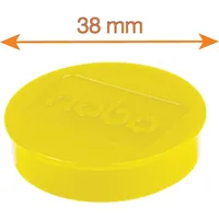 NOBO Magnete für magnetisches Whiteboards, 10 Stück 38 mm