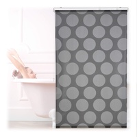 Relaxdays Duschrollo 100 x 240 cm grau